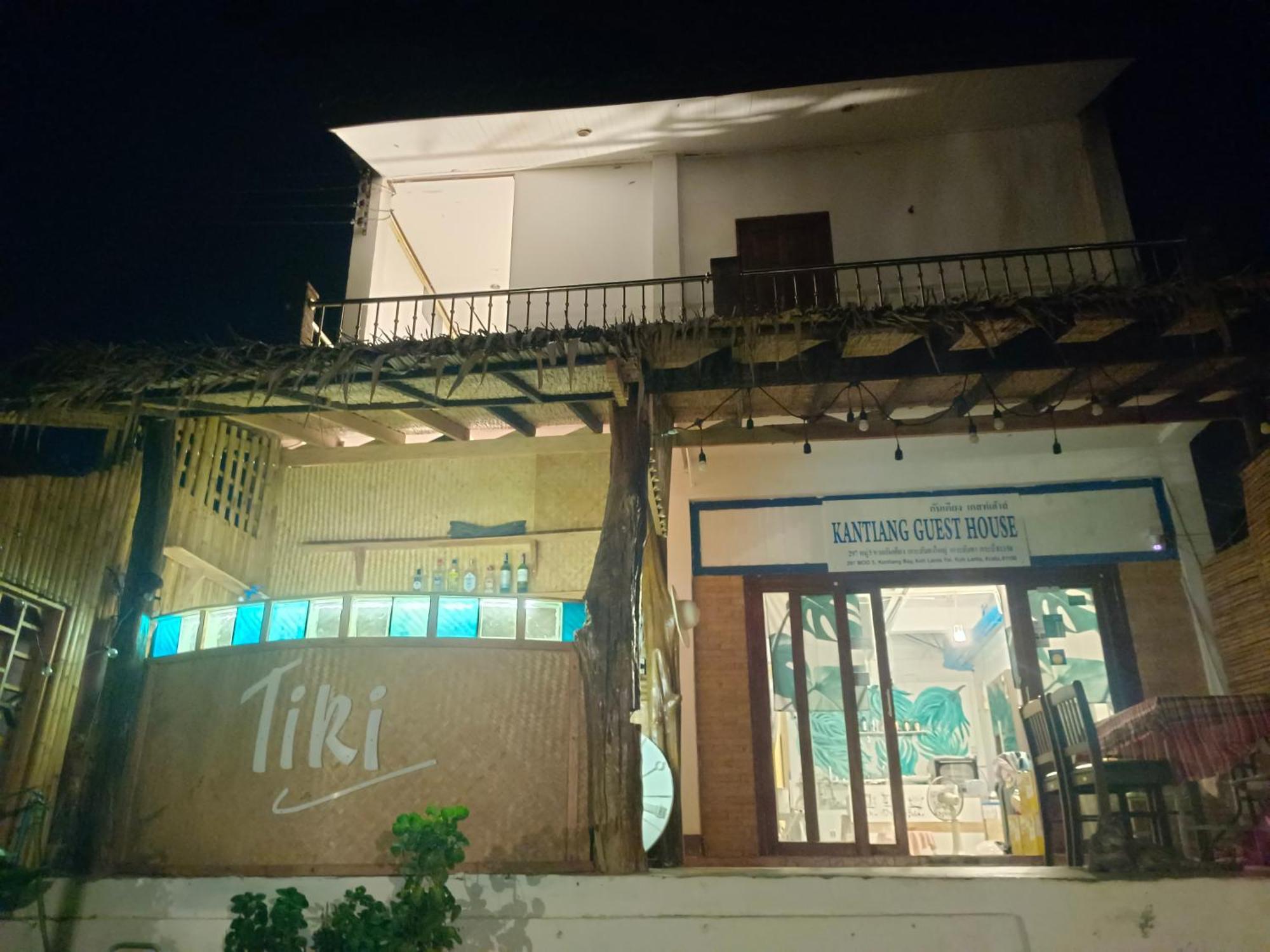Tiki Bar-Kantiang Guesthouse Ko Lanta Exteriör bild